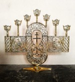 Семисвечник напрестольный "Птицы" №6