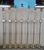 Семисвечник из 7-ми подсвечников.