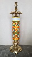 Подсвечник 24 св. "Тощая свеча", золочение.