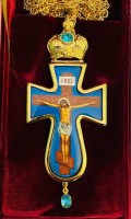 Крест наперсный 8